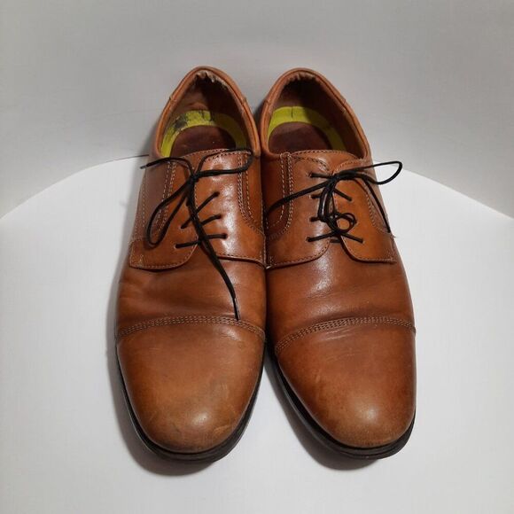 Florsheim Other - Florsheim Mens 11D Comfortech Ortholite Cap Toe Lace Up Men's Leather Shoes